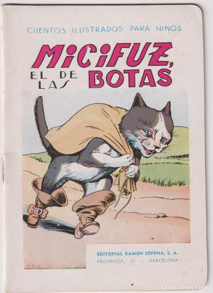 Libros: Cuentos Ilustrados Sopena (17,5x12) Micifuz, El de las botas - Foto 1