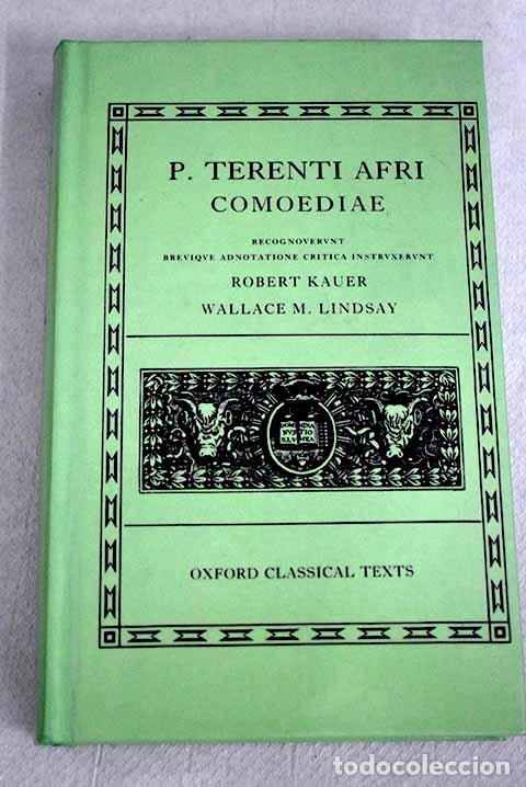 Libros: Comoediae.- Terence; Kauer, Robert; Lindsay, W. M. - Foto 1