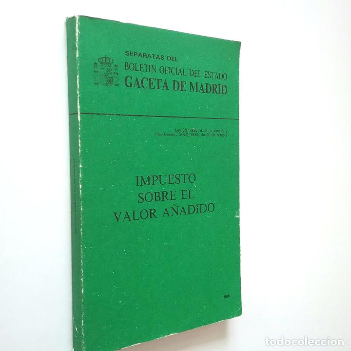 Libros: BOE - Impuesto sobre el valor a&ntilde;adido - Foto 1