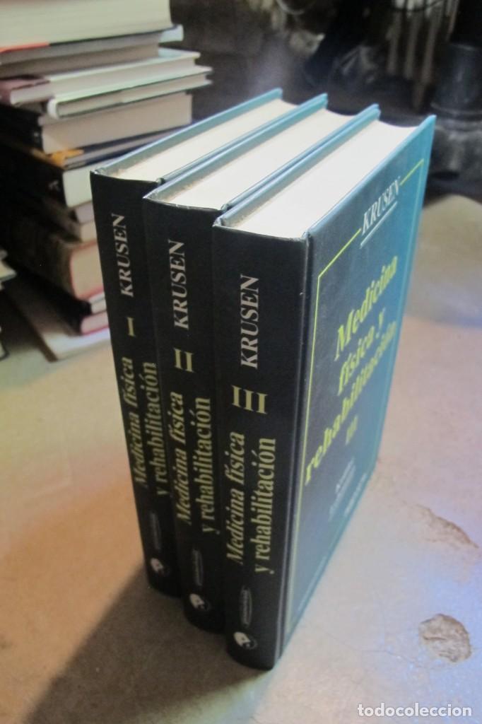 Libri di seconda mano: MEDICINA FISICA Y REHABILITACION. KOTTKE LEHMANN. KRUSEN. TOMO I, II, III COMPLETA