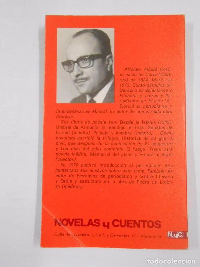Libros: EL FUEGO. - ALBALA, Alfonso. TDK272 - - Foto 2