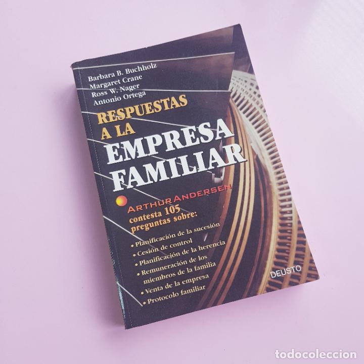 books: LIBRO-RESPUESTAS A LA EMPRESA FAMILIAR-ARTHUR ANDERSEN-EXCELENTE-COLECCIONISTAS