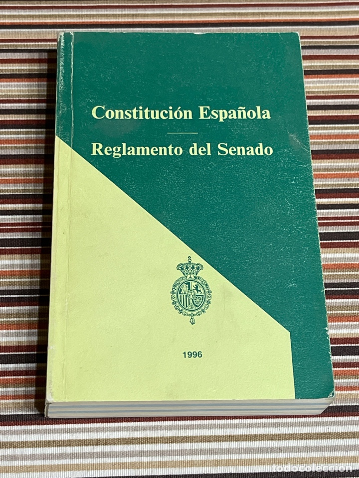 Libros: Constituci&oacute;n espa&ntilde;ola reglamento del Senado 1996 - Foto 1