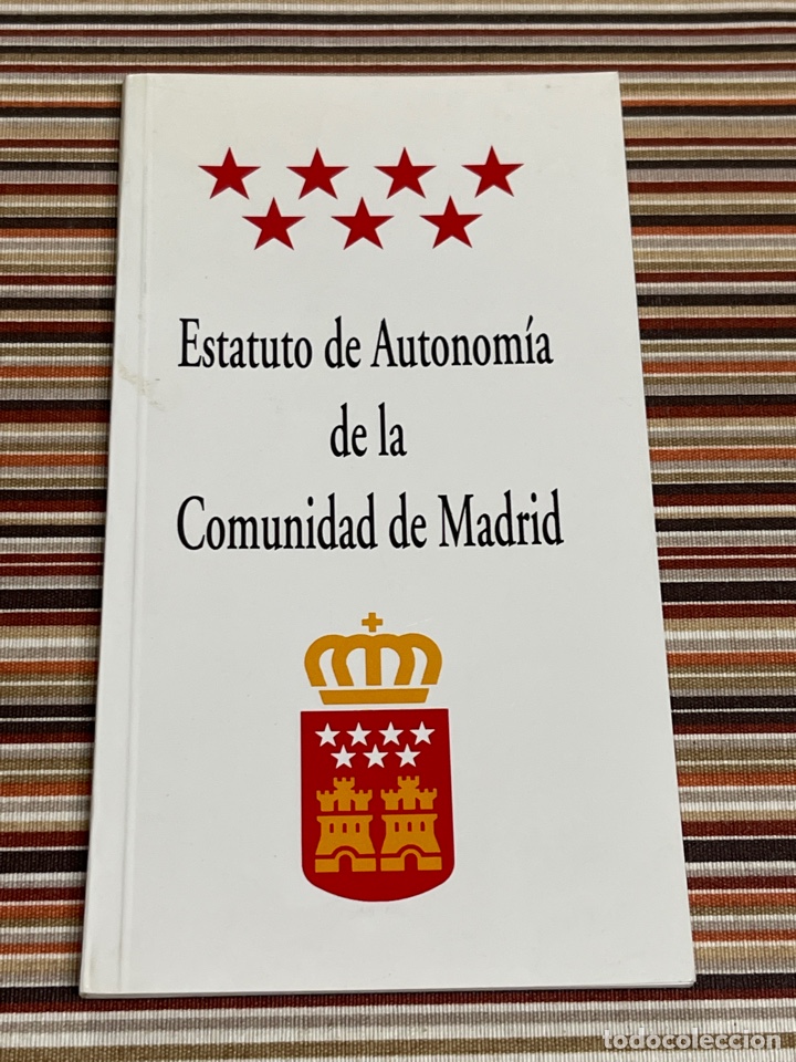 Libros: Estatuto de autonom&iacute;a de la comunidad de Madrid - Foto 1