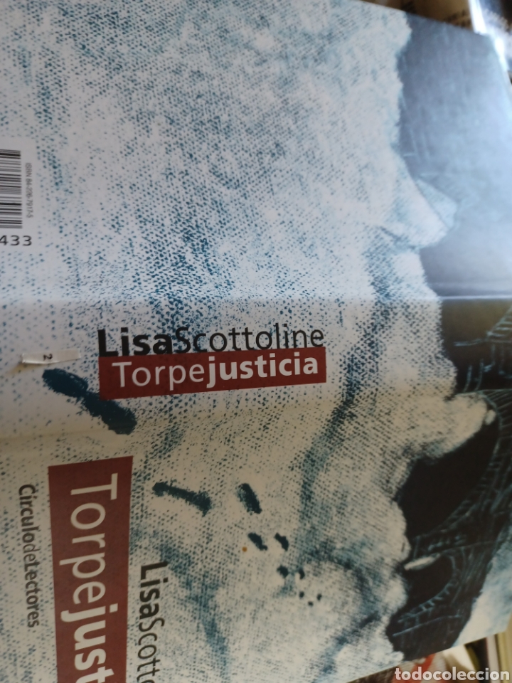 Libros: Barybook C23. Torpe justicia Lisa Scottoline C&iacute;rculo de Lectores - Foto 3