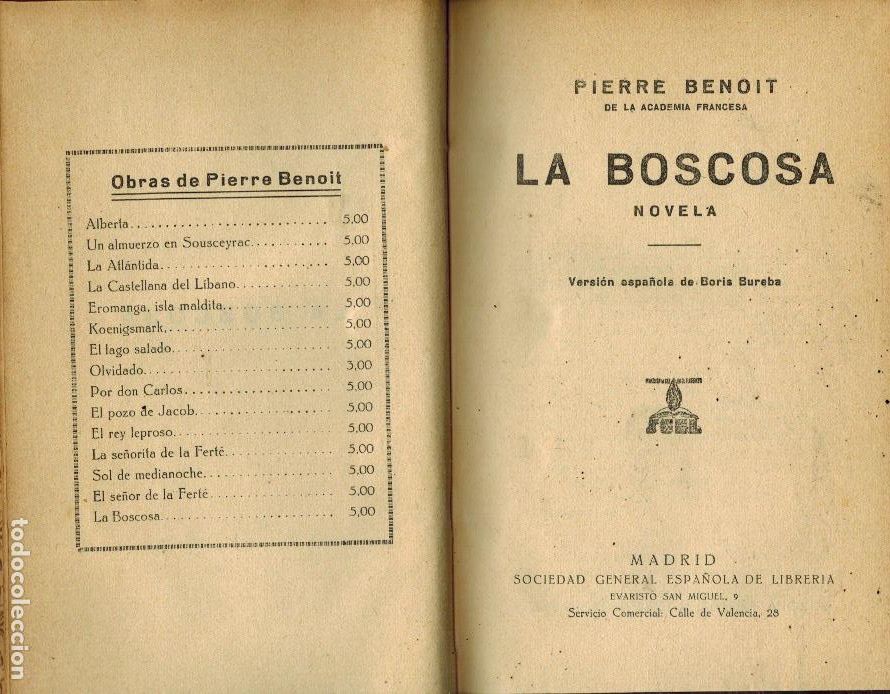 Libros: LA BOSCOSA - Foto 1