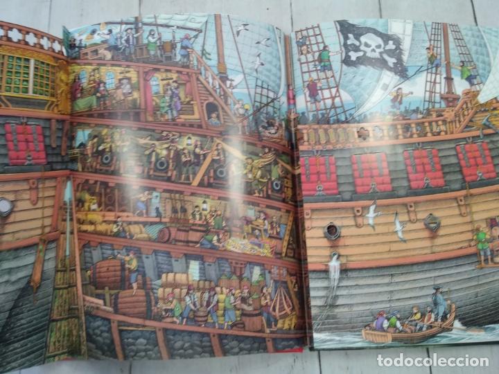 Libros: Barco pirata. Mira dentro - Foto 2