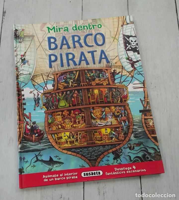 Libros: Barco pirata. Mira dentro - Foto 1