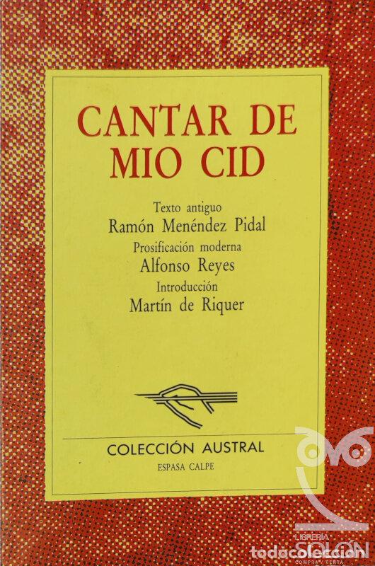 Libros: Cantar de Mio Cid - An&oacute;nimo - Foto 1