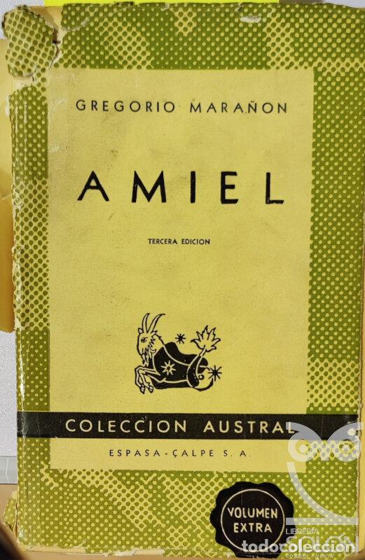 Libros: Amiel - Gregorio Mara&ntilde;&oacute;n - Foto 1