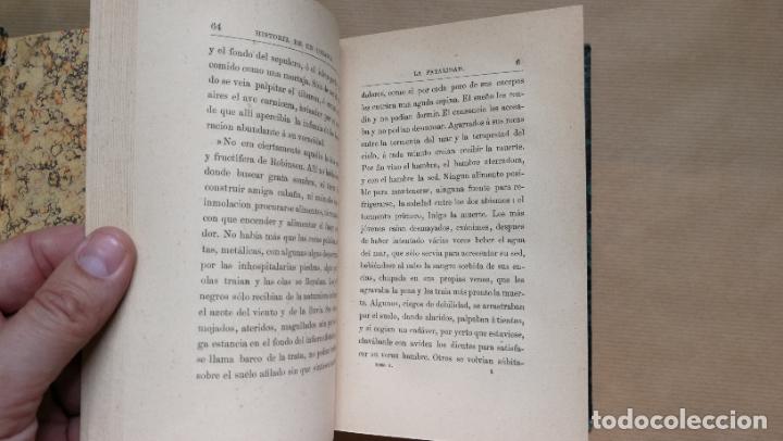 Libros: Historia de un coraz&oacute;n. 2 tomos. - Emilio Castelar. - Foto 4