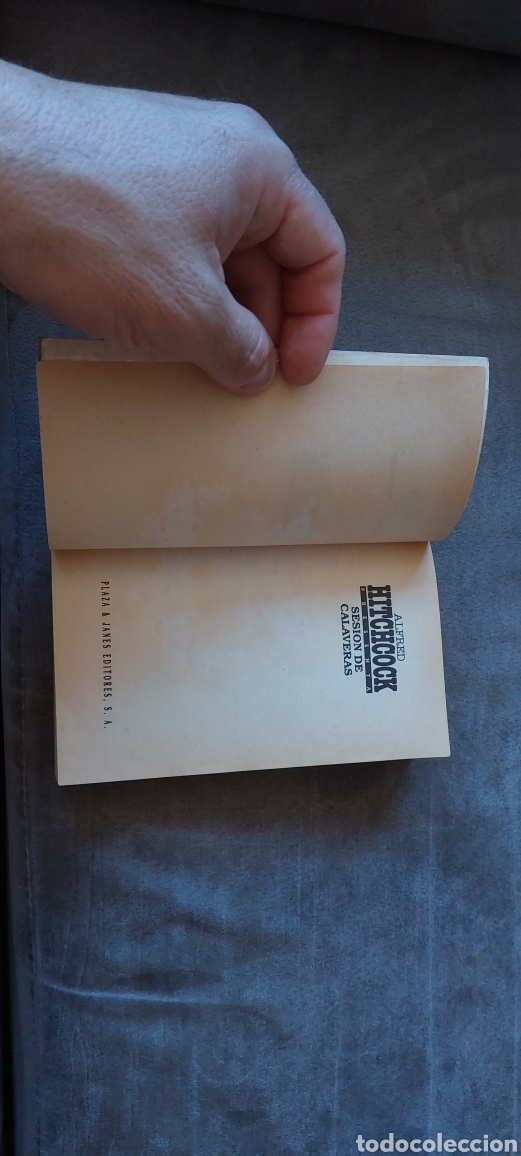 Libros: Libro Sesi&oacute;n de Calaveras -Alfred Hitchcock presenta- 1&deg; Edicion - Foto 5