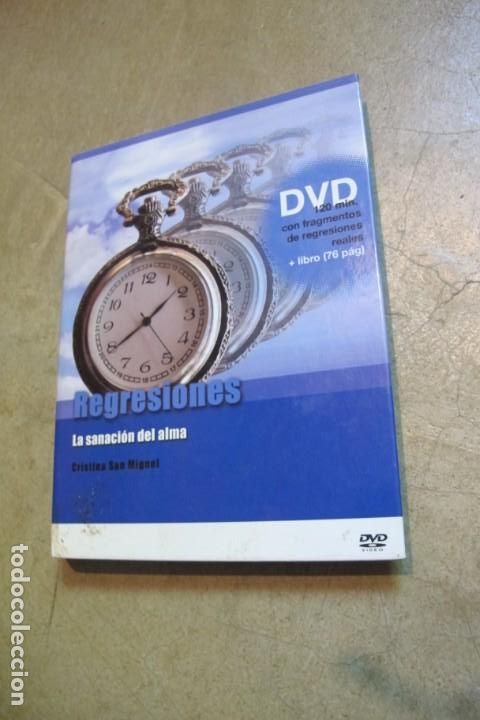 Livros em segunda m&atilde;o: REGRESIONES, LA SANACION DEL ALMA. CRISTINA SAN MIGUEL. LIBRO + DVD