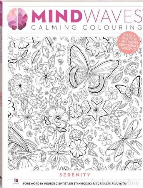 Libros: Mindwaves. Calming Coloring. Serenity - Dr. Stan Rodski - Foto 1