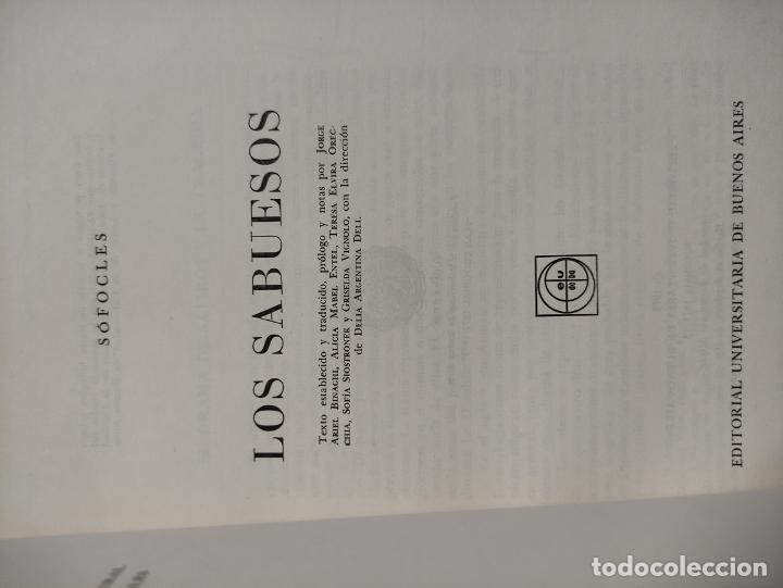 Libros: LOS SABUESOS - S&Oacute;FOCLES - Foto 5
