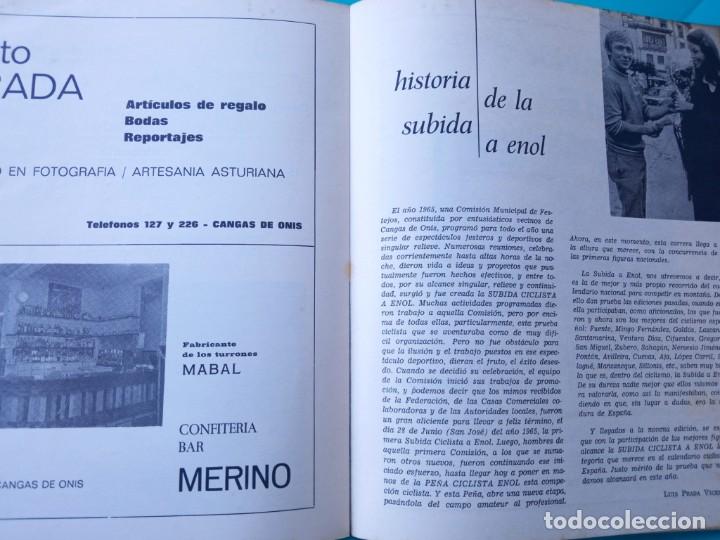 Libros: Cangas de On&iacute;s. Primera Semana Ciclista, junio 1973 - Foto 2