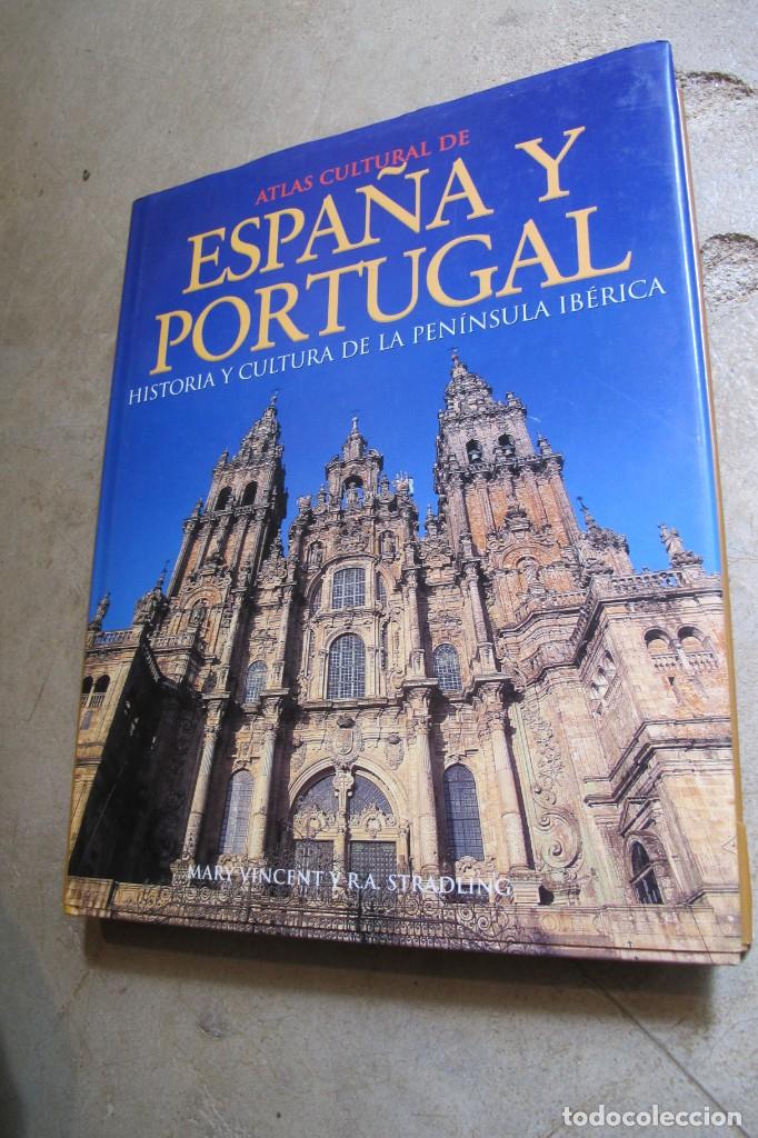 books: ATLAS CULTURAL DE ESPA&Ntilde;A Y PORTUGAL. HISTORIA Y CULTURA DE LA PENINSULA IBERICA. VINCENT, STRADLING