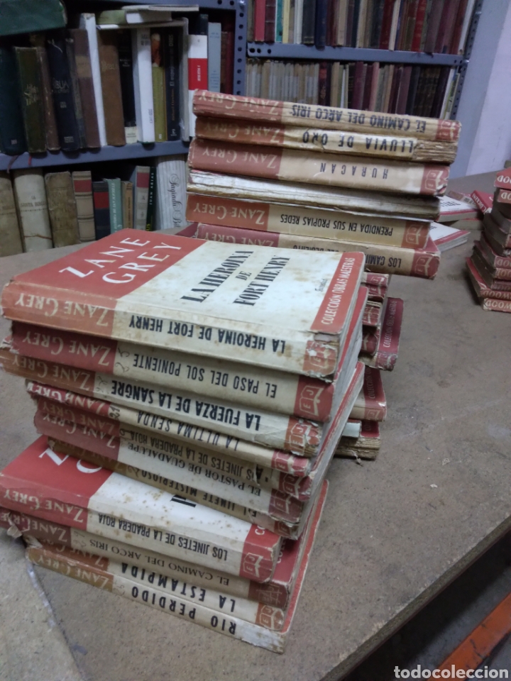 Libros: Zane Grey, varios n&uacute;meros,5 euros/novela - Foto 2