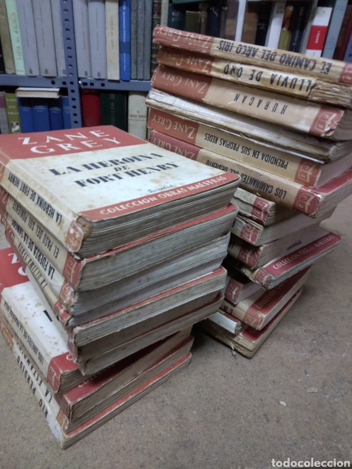 Libros: Zane Grey, varios n&uacute;meros,5 euros/novela - Foto 1