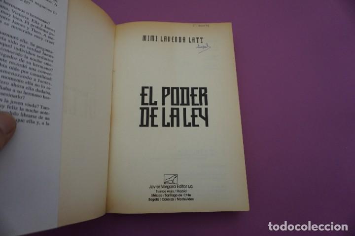 Libros: 6B/ EL PODER DE LA LEY - MIMI LAVENDA LATT / JAVIER VERGARA EDITOR - Foto 2