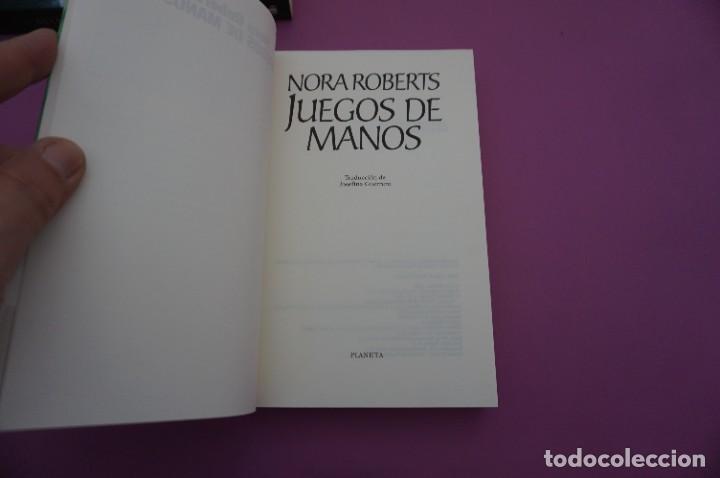 Libros: 9C/ JUEGOS DE MANOS - NORA ROBERTS / PLANETA EDITOR - Foto 2