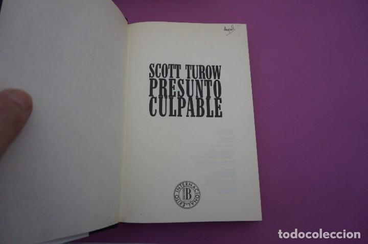 Libros: 8B/ PRESUNTO CULPABLE - SCOTT TUROW / EDICIONES B - Foto 2