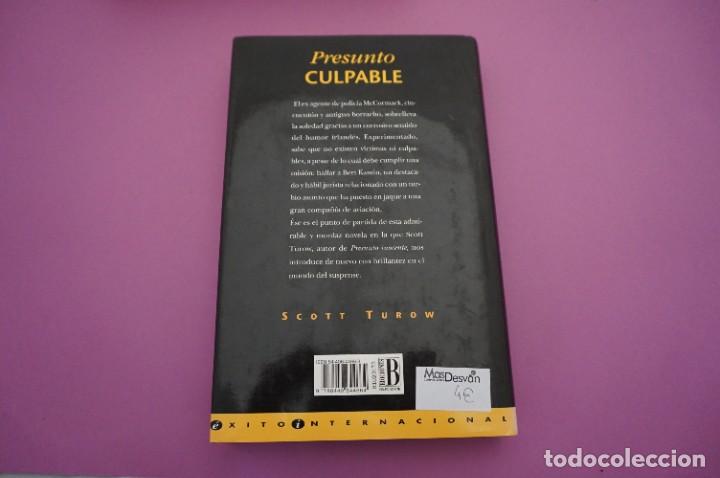 Libros: 8B/ PRESUNTO CULPABLE - SCOTT TUROW / EDICIONES B - Foto 5