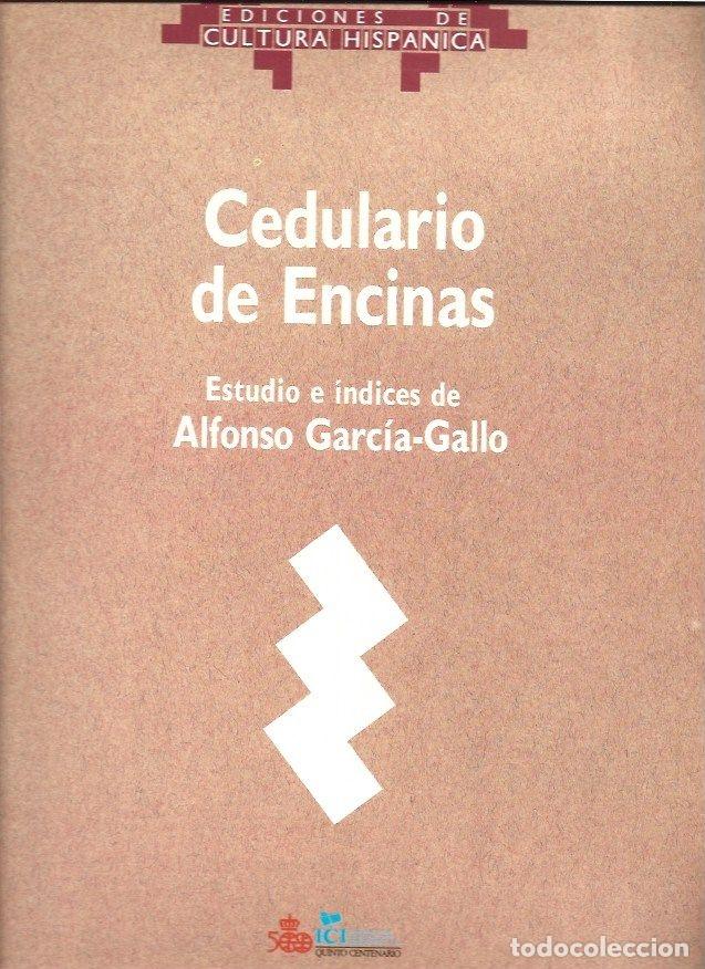 Libros: CEDULARIO DE ENCINAS - GARCIA-GALLO, ALFONSO (ESTUDIO E INDICES) - Foto 6