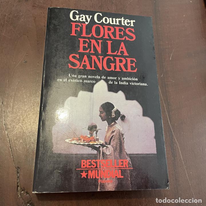 Libros: Flores en la sangre - Gay Courter - Foto 1