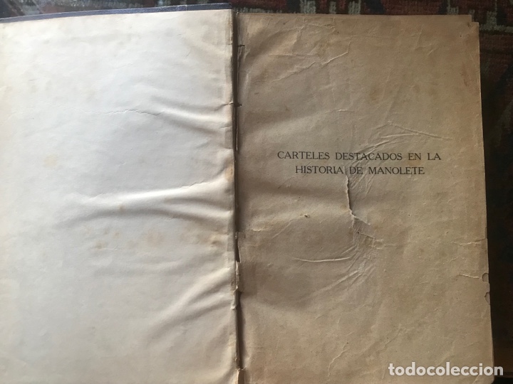 Libros: Anaquel de D&iacute;game. Carteles destacados en la historia de Manolete. Muy dif&iacute;cil