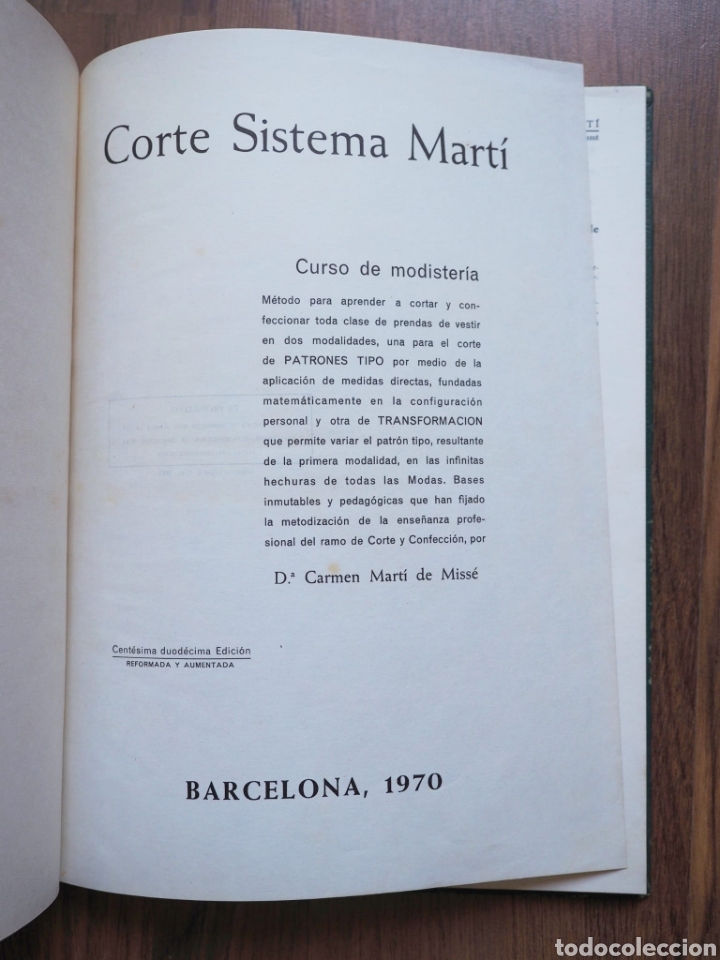 Libros: Libro Corte Sistema marti MODISTERIA 1970 - Foto 5