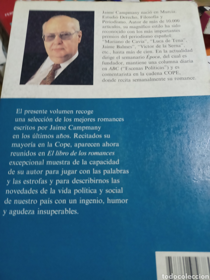 Libros: Barybook C20. El libro de los romances jaime Capmany Espasa Calpe - Foto 2