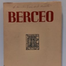 Libros: REVISTA BERCEO N.º 43. AÑO XII. + CODAL LITERARIO 34. INSTITUTO DE ESTUDIOS RIOJANOS 1957. LBC43