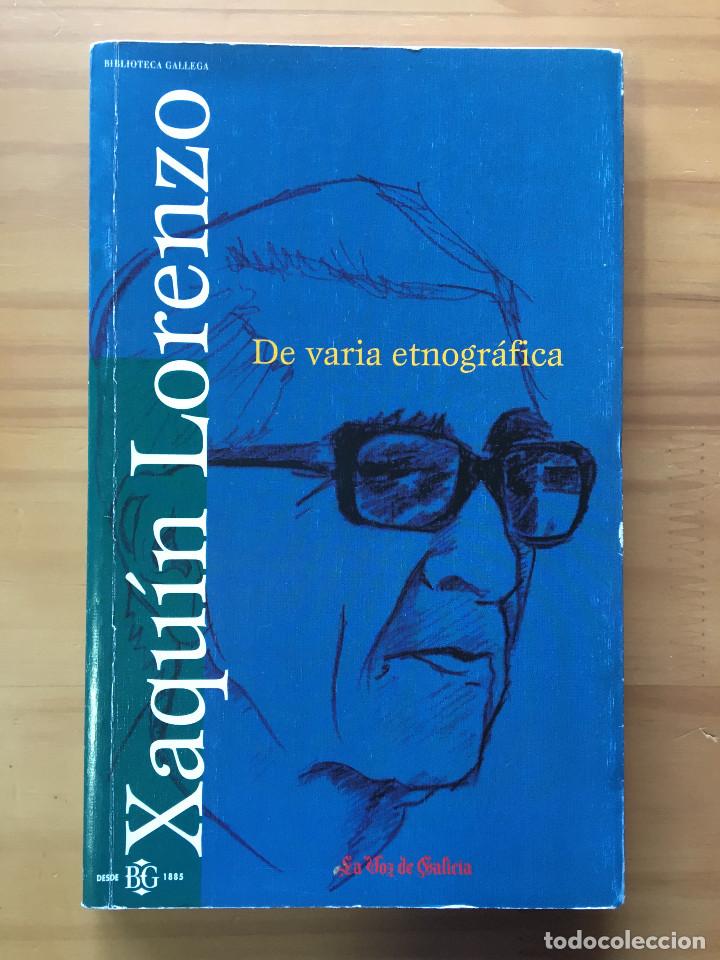 Libros: DE VARIA ETNOGRAFICA - XAQUIN LORENZO - Foto 1