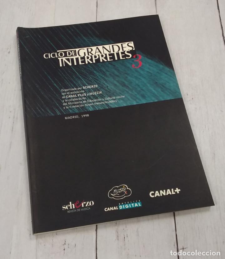 B&uuml;cher: Ciclo de Grandes Int&eacute;rpretes 3