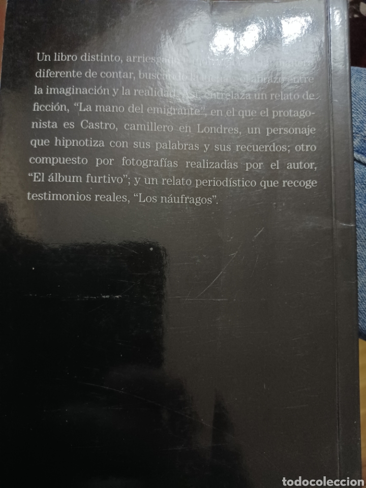 Libros: Barybook C26. La mano del emigrante Manuel Rivas de bolsillo - Foto 2