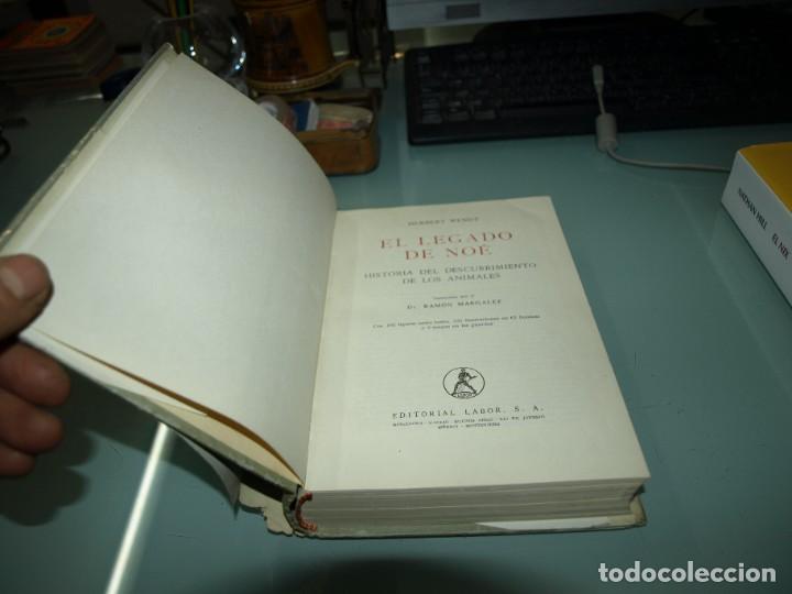 Libros: El legado de Noe, Herbert Wendt, Editorial Labor - Foto 2