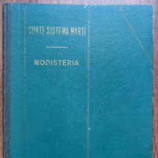 Libros: LIBRO CORTE SISTEMA MARTI MODISTERIA 1970