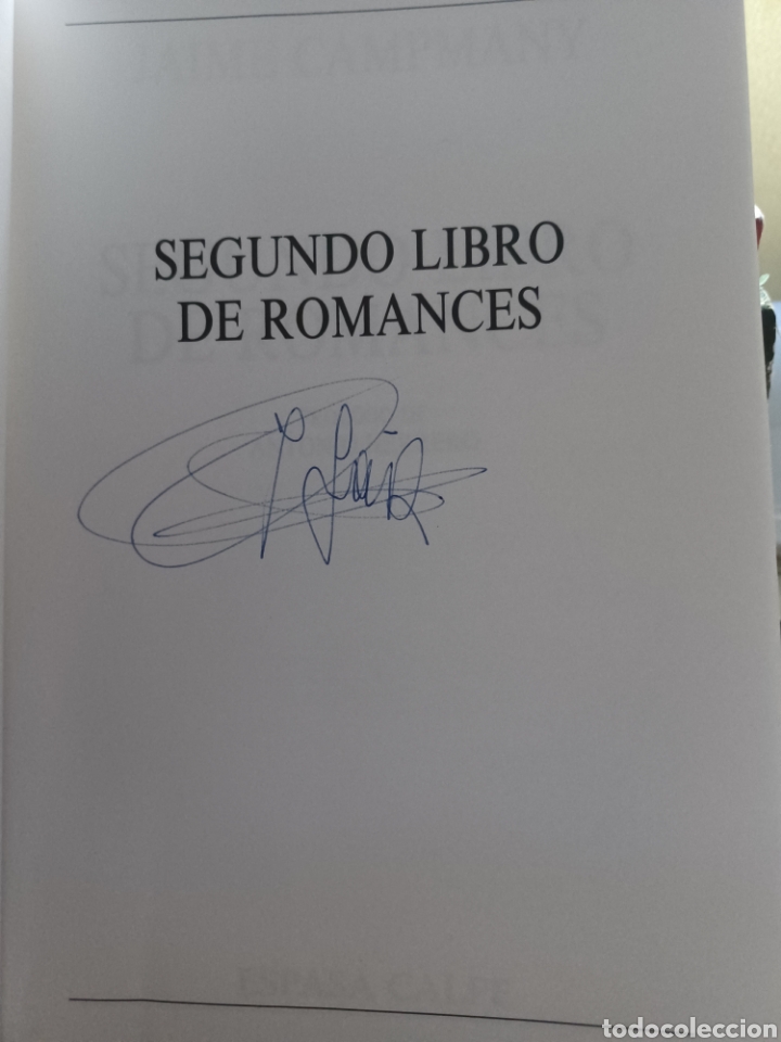 Libros: Barybook C27. Segundo libro de romances jaime Campmany - Foto 3