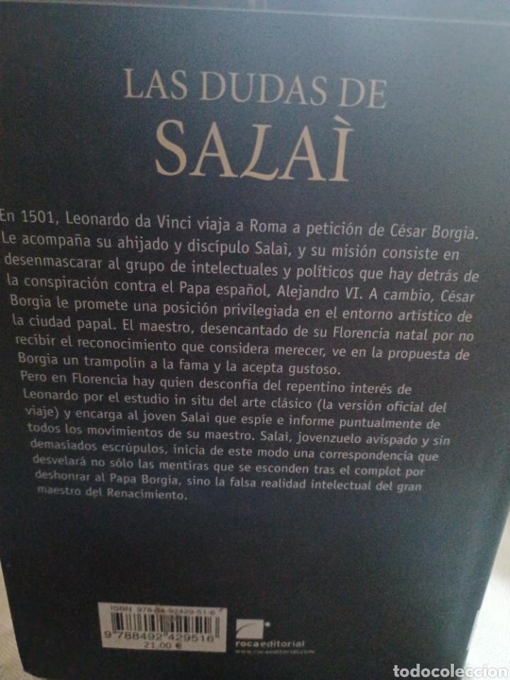 Libros: Barybook C27 . Las dudas de Salay monaldy& sorti Roca Editorial - Foto 2