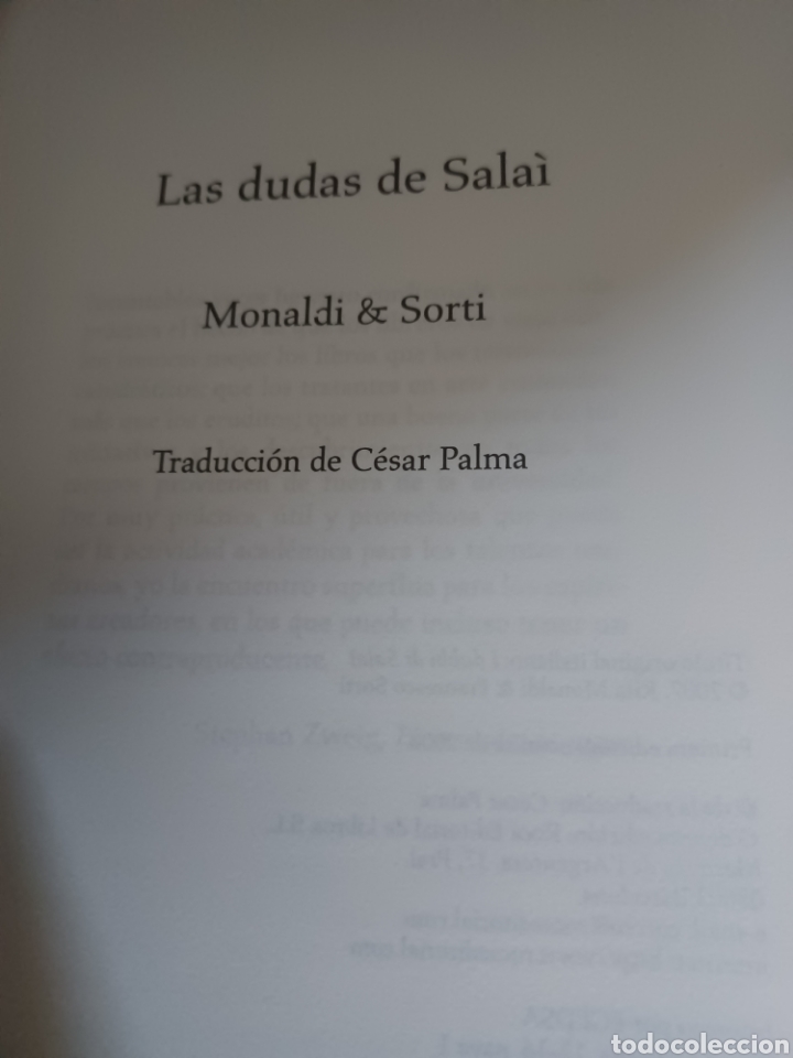 Libros: Barybook C27 . Las dudas de Salay monaldy& sorti Roca Editorial - Foto 5