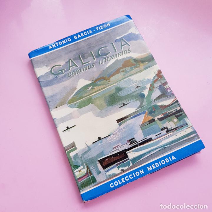 B&uuml;cher: LIBRO-GALICIA-CAMINOS LITERARIOS-ANTONIO GARC&Iacute;A TIZ&Oacute;N-COLECCI&Oacute;N MEDIOD&Iacute;A-1962-BUEN ESTADO
