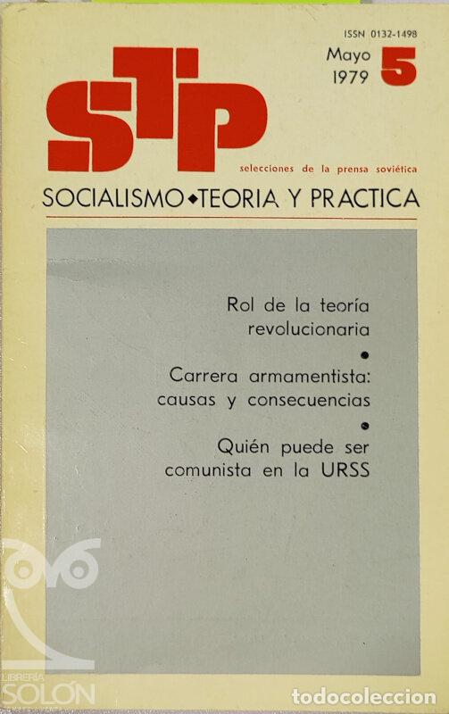 Libros: Socialismo. . Teor&iacute;a y Pr&aacute;ctica - Mayo 1979 - Aa. Vv. - Foto 1