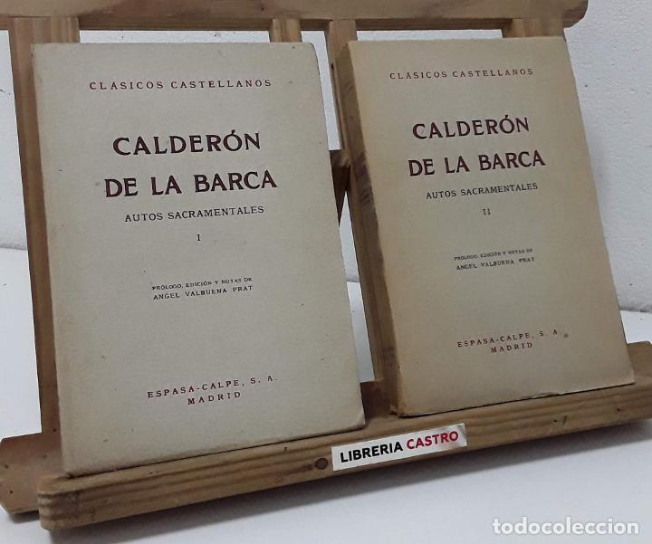 Libros: Autos Sacramentales (II Tomos) - Calder&oacute;n de la Barca - Foto 1