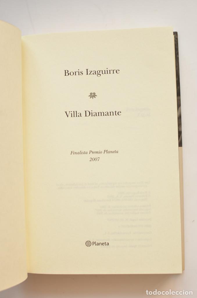 Libros: Villa Diamante - IZAGUIRRE, Boris - Foto 3