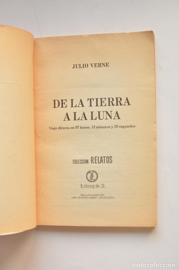 Libros: De la Tierra a la Luna - VERNE, Jules - Foto 2
