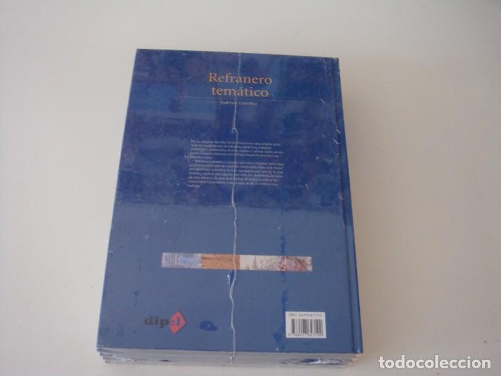 Libros: REFRANERO TEM&Aacute;TICO JOSE LUIS GONZALEZ 4 TOMOS - Foto 3