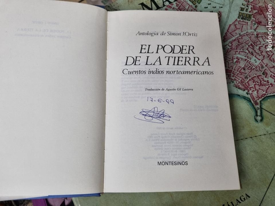 Libros: EL PODER DE LA TIERRA. CUENTOS INDIOS NORTEAMERICANOS (Sim&oacute;n J Ortiz (antolog&iacute;a)) - Foto 2