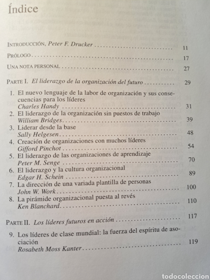 Libros: El l&iacute;der del futuro ( the Drucker Foundation) - Foto 3