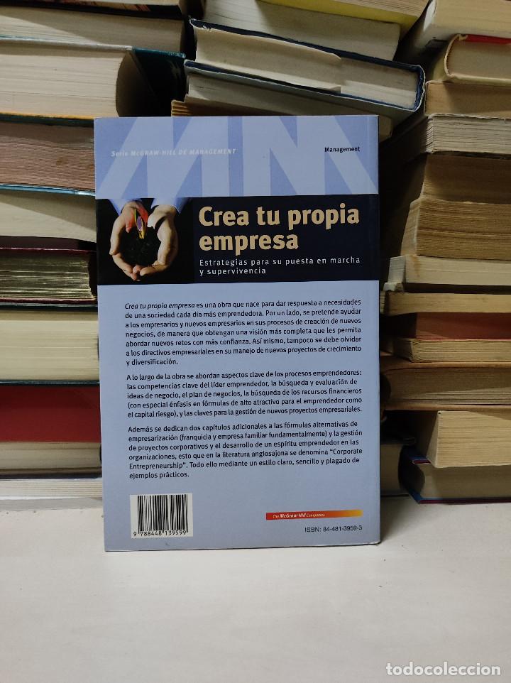 Libros: CREA TU PROPIA EMPRESA MANUEL BERMEJO - Foto 2